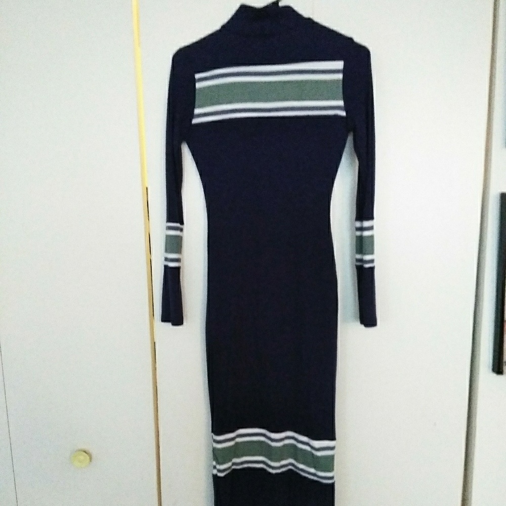 Long Sleeve Stripe Dress